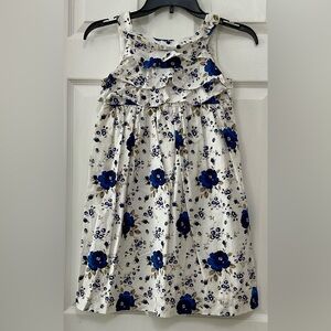 OshKosh B'gosh Blue and White Floral Dress